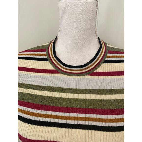 Veronica Beard Kavya Striped Sweater in Multi - Picture 10 of 10